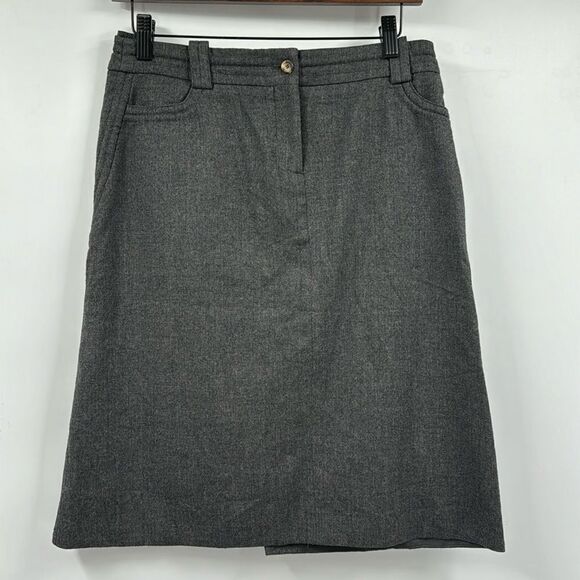 Celine Wool and Cashmere Skirt Size Medium IT 42 - Picture 1 of 5